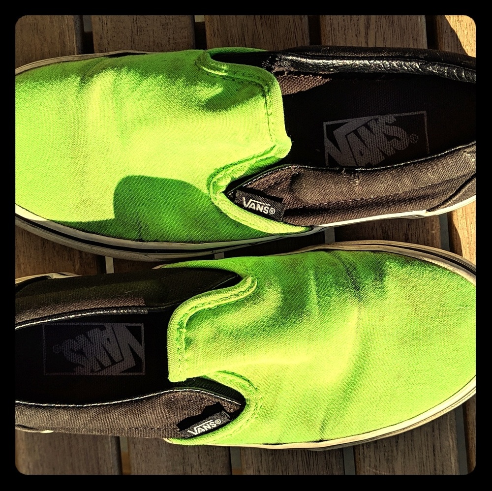Vans Slip-on green WMNS 6/MEN 4.5